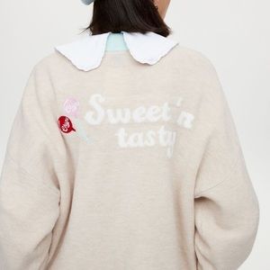 Hm X Chupa Chups Cardigan Sweater 